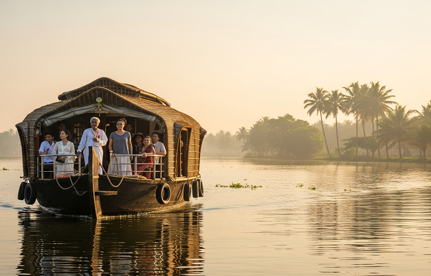 Itineraries in Kerala: Relaxation, Culture, and Nature Amidst Backwaters and Plantations
